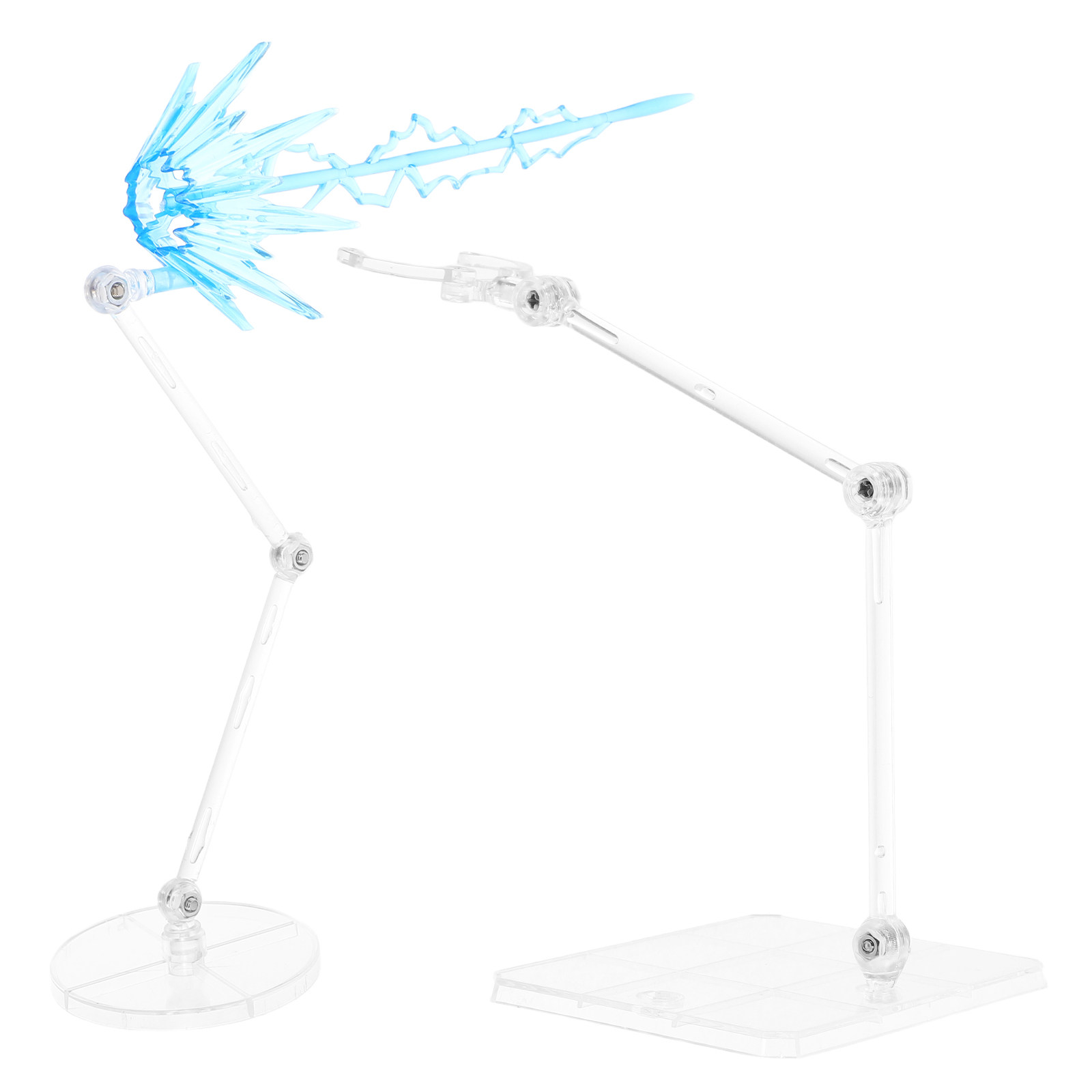 Action Figure Stand - 1세트, 투명하고 높이 조절이 가능한 액션